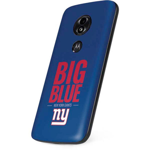 NFL New York Giants Team Motto Moto E5 Play Skin